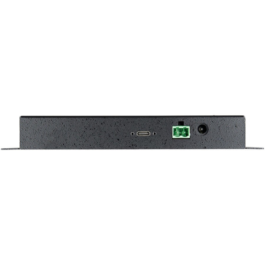 StarTech.com 4 Port USB C Hub 10Gbps - Metal Industrial USB 3.2 Gen 2 Type-C Hub - 3A/1C - USB-C or USB-A Host - Mountable - ESD/Surge HB31C3A1CME