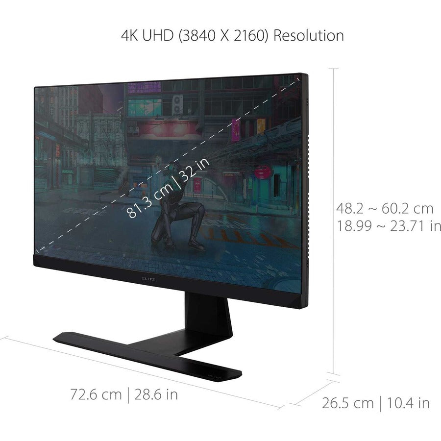 Viewsonic 32" Display, IPS Panel, 3840 x 2160 Resolution XG321UG