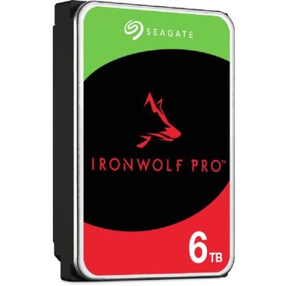 Disque dur Seagate IronWolf Pro ST6000NT001 6 To - 3,5" interne - SATA (SATA/600) - Méthode d'enregistrement magnétique conventionnel (CMR) ST6000NT001