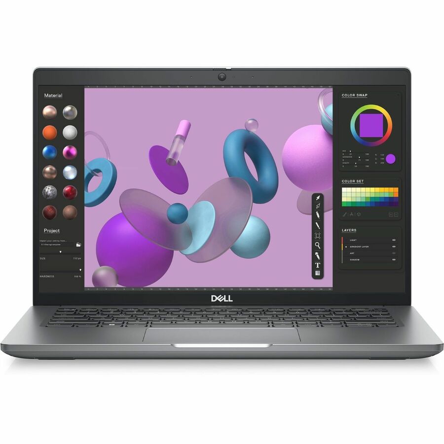 Dell Precision 3000 3480 14" Mobile Workstation - Full HD - Intel Core i5 13th Gen i5-1350P - vPro Technology - 16 GB - 512 GB SSD - English (US) Keyboard - Titan Gray G8KR1