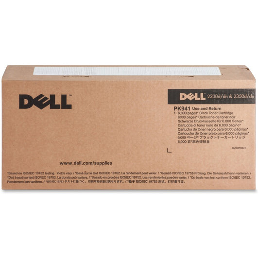 Dell Original High Yield Laser Toner Cartridge - Black - 1 Each PK941