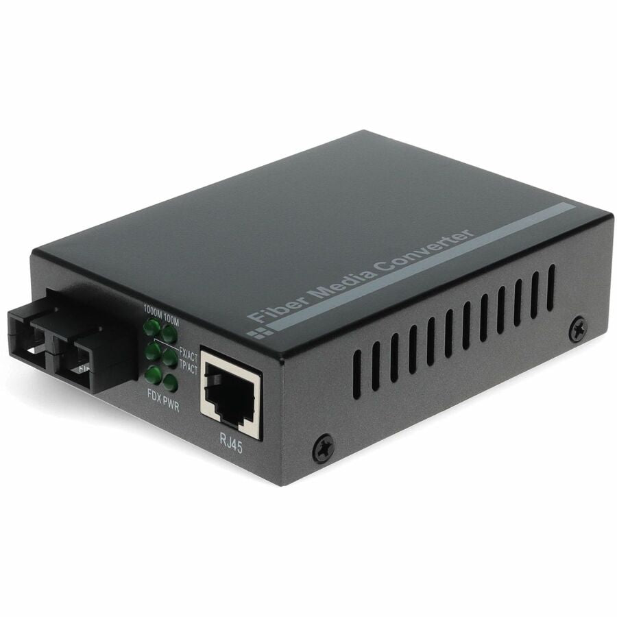 AddOn 100Base-TX To 100Base-FX SC MMF 1310nm 2km Media Converter ADD-FMC-FX-SC