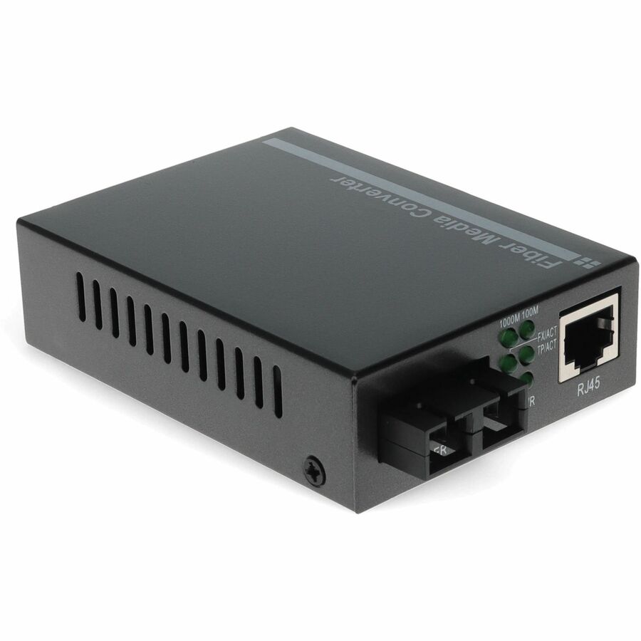 AddOn 100Base-TX To 100Base-FX SC MMF 1310nm 2km Media Converter ADD-FMC-FX-SC