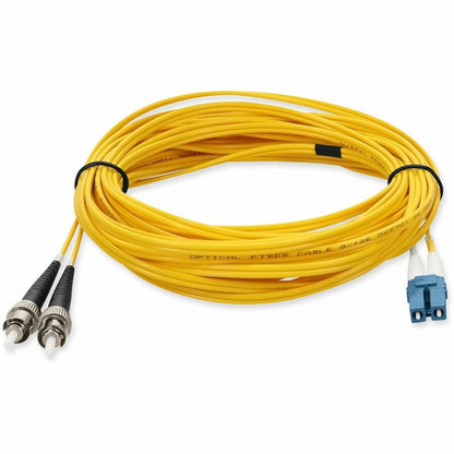 AddOn 10m Single-Mode fiber (SMF) Duplex ST/LC OS1 Yellow Patch Cable ADD-ST-LC-10M9SMF