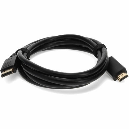 AddOn 6ft DisplayPort Male to HDMI Male Black Cable (Requires DP++) DISPORT2HDMIMM6F