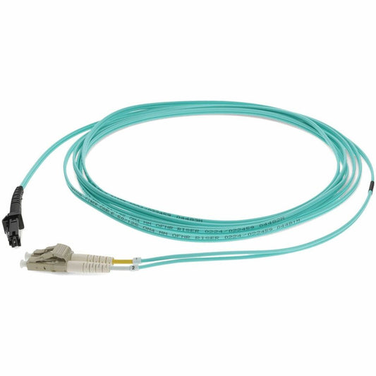 AddOn 3m Multi-Mode fiber (MMF) Duplex LC/MTRJ OM3 Aqua Patch Cable ADD-LC-MTRJ-3M5OM3