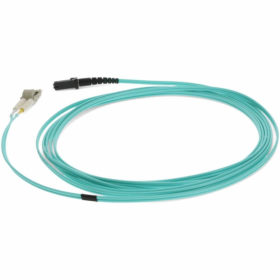 AddOn 3m Multi-Mode fiber (MMF) Duplex LC/MTRJ OM3 Aqua Patch Cable ADD-LC-MTRJ-3M5OM3