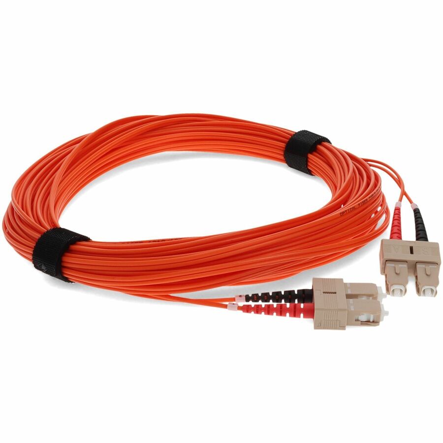 AddOn 20m Multi-Mode fiber (MMF) Duplex SC/SC OM1 Orange Patch Cable ADD-SC-SC-20M6MMF