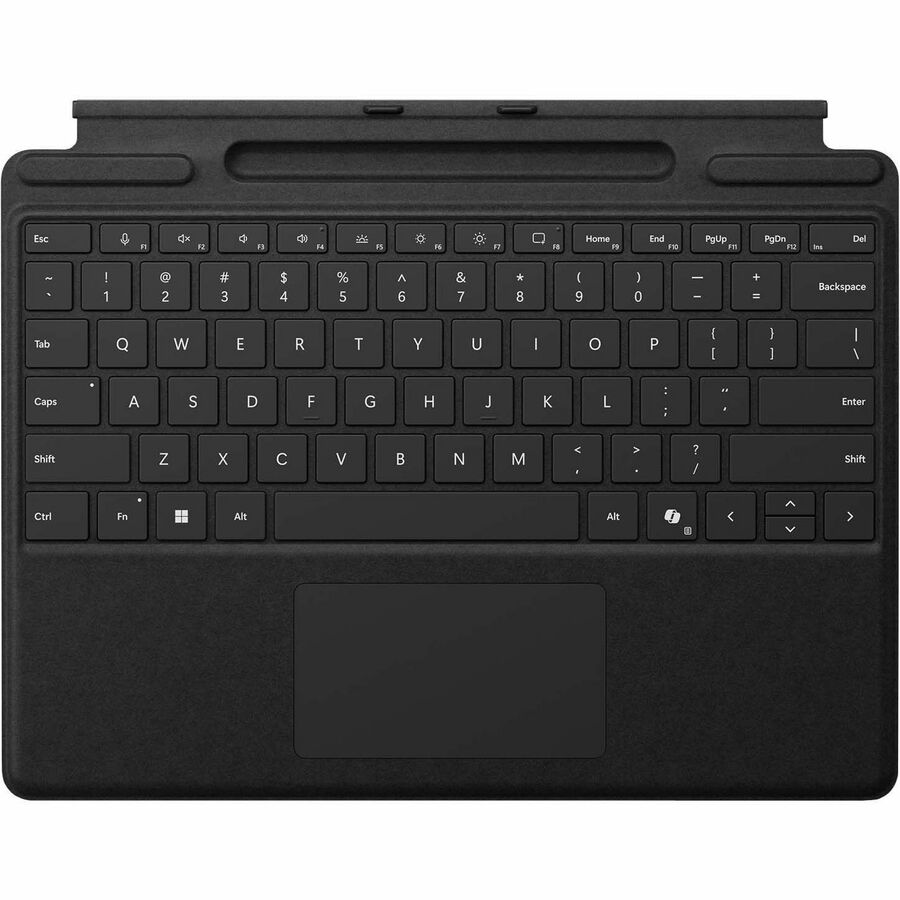 Microsoft Keyboard/Cover Case Microsoft Surface Pro 9, Surface Pro 8, Surface Pro 10, Surface Pro 11 Tablet - Black 8XB-00162