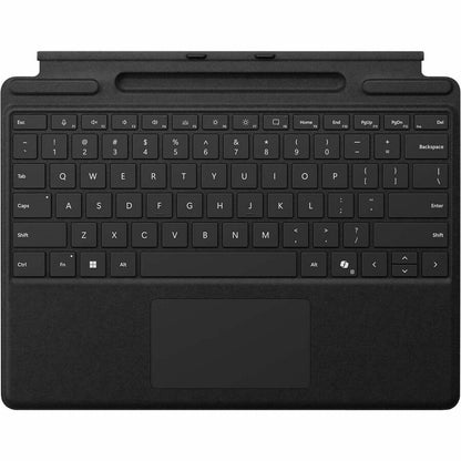 Microsoft Keyboard/Cover Case Microsoft Surface Pro 9, Surface Pro 8, Surface Pro 10, Surface Pro 11 Tablet - Black 8XB-00162