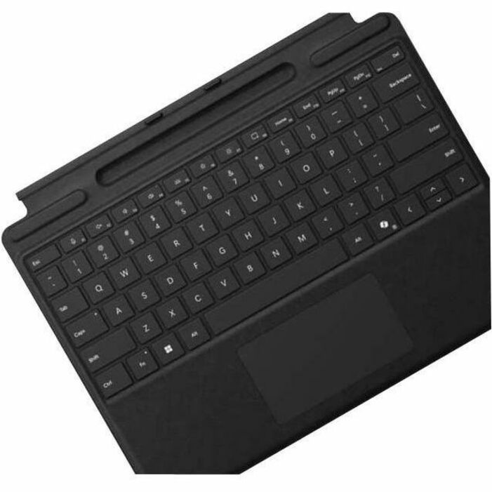 Microsoft Keyboard/Cover Case Microsoft Surface Pro 9, Surface Pro 8, Surface Pro 10, Surface Pro 11 Tablet - Black 8XB-00162