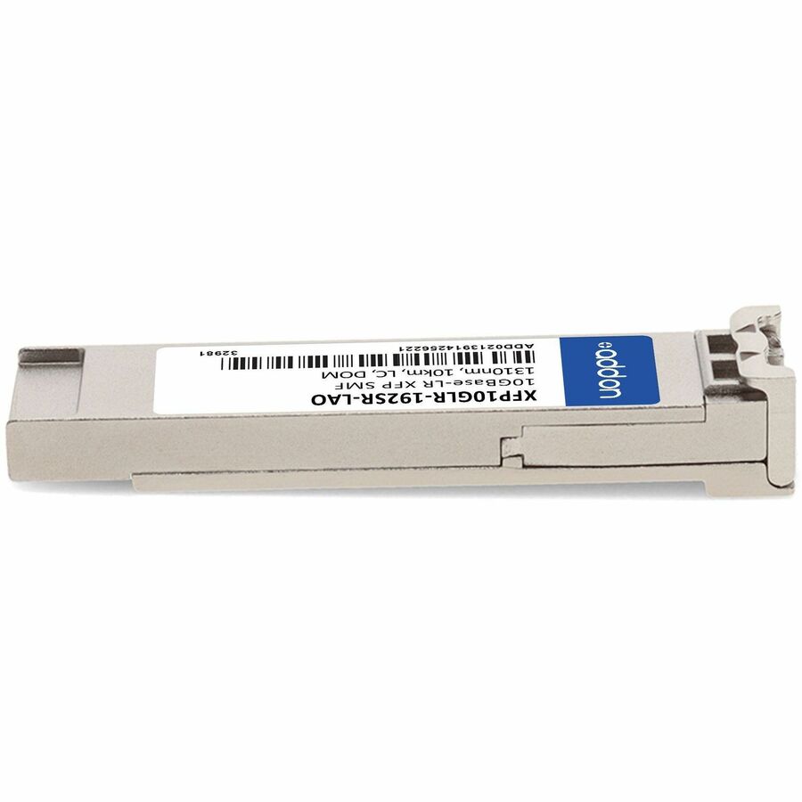 AddOn Cisco XFP10GLR-192SR-L Compatible TAA Compliant 10GBase-LR XFP Transceiver (SMF; 1310nm; 10km; LC; DOM) XFP10GLR-192SR-LAO