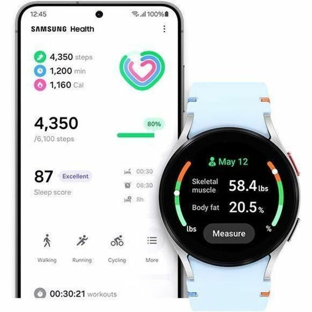 Samsung Galaxy Watch FE (Bluetooth, 40mm) SM-R861NZSAXAC