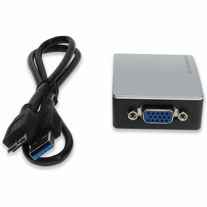 AddOn USB 3.0 Male to VGA Female White Adapter USB302VGA