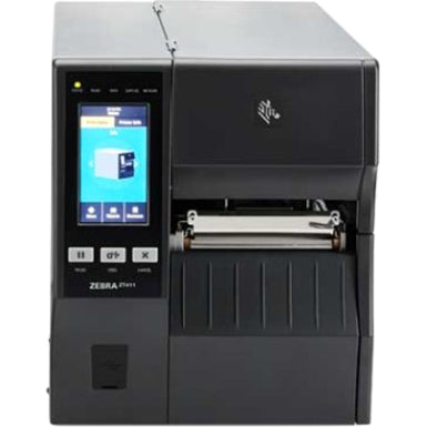 Zebra ZT411 Direct Thermal/Thermal Transfer Printer - Desktop - Label Print - Peel with Full Rewind ZT41142-T410000Z