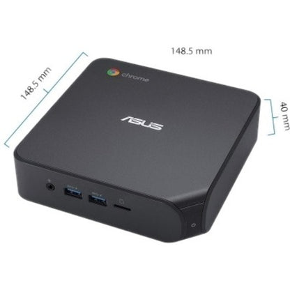 Asus Chromebox 4 CHROMEBOX4-G7068UN Chromebox - Intel Core i7 10th Gen i7-10510U - 16 GB - 256 GB SSD - Mini PC - Gun Metal 90MS0252-M00450