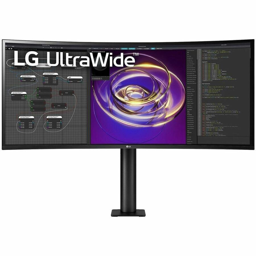 LG Ultrawide 34WP88CN-B 34" Class WQHD Curved Screen LCD Monitor - 21:9 34WP88CN-B