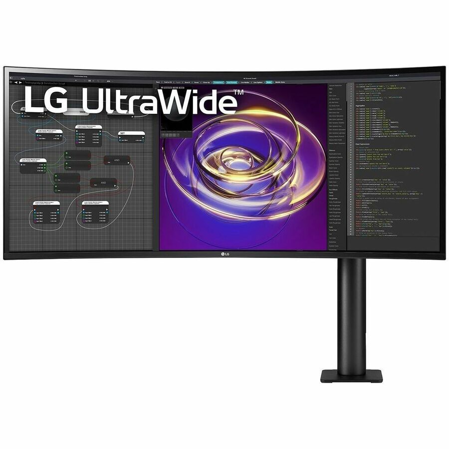 LG Ultrawide 34WP88CN-B 34" Class WQHD Curved Screen LCD Monitor - 21:9 34WP88CN-B