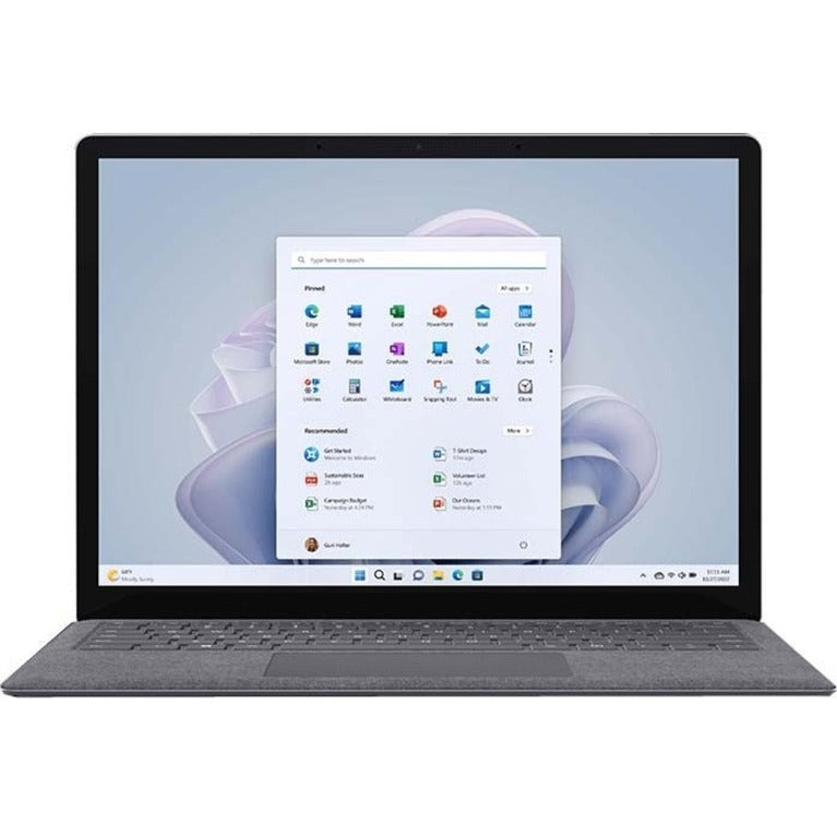 Microsoft Surface Laptop 5 13.5" Touchscreen Notebook - Intel Core i5 - Intel Evo Platform - 8 GB - 512 GB SSD - English, French Keyboard - Platinum R1T-00002