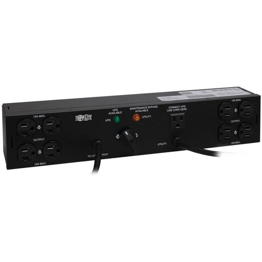 Tripp Lite PDUB15 PDU Dual Source Hot Swap 12A 8 Outlet PDUB15