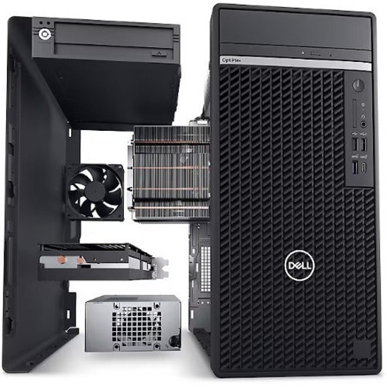 Dell OptiPlex 7000 7010 Desktop Computer - Intel Core i5 13th Gen i5-13500 - vPro Technology - 16 GB - 512 GB SSD - Tower - Black D60HP