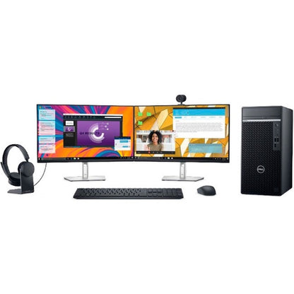 Dell OptiPlex 7000 7010 Desktop Computer - Intel Core i5 13th Gen i5-13500 - vPro Technology - 16 GB - 512 GB SSD - Tower - Black D60HP