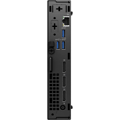 Dell OptiPlex 7000 Desktop Computer - Intel Core i5 12th Gen i5-12500T - vPro Technology - 8 GB - 256 GB SSD - Micro PC - Black HX4Y1