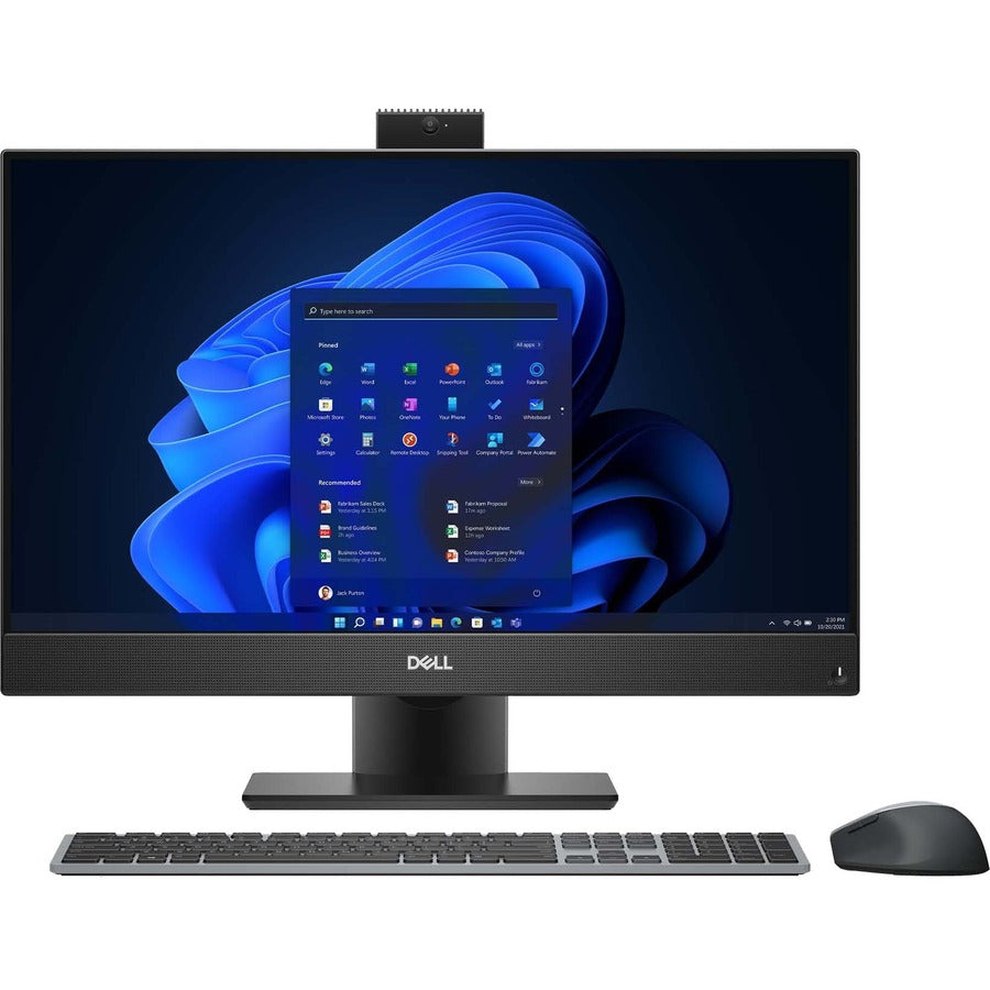 Dell OptiPlex 7000 7400 All-in-One Computer - Intel Core i7 12th Gen i7-12700 - vPro Technology - 16 GB - 512 GB SSD - 23.8" Full HD - Desktop - Black P1C05