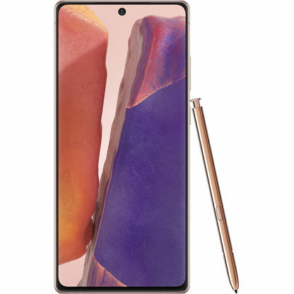 Samsung Galaxy Note20 5G SM-N981W 128 GB Smartphone - 6.7" Super AMOLED Plus Full HD Plus 2400 x 1080 - 8 GB RAM - Android 10 - 5G - Mystic Bronze SM-N981WZNAXAC