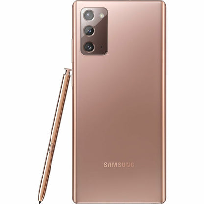 Samsung Galaxy Note20 5G SM-N981W 128 GB Smartphone - 6.7" Super AMOLED Plus Full HD Plus 2400 x 1080 - 8 GB RAM - Android 10 - 5G - Mystic Bronze SM-N981WZNAXAC