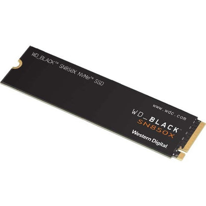 WD Black SN850X 1 TB Solid State Drive - M.2 2280 Internal - PCI Express NVMe (PCI Express NVMe x4) WDS100T2X0E