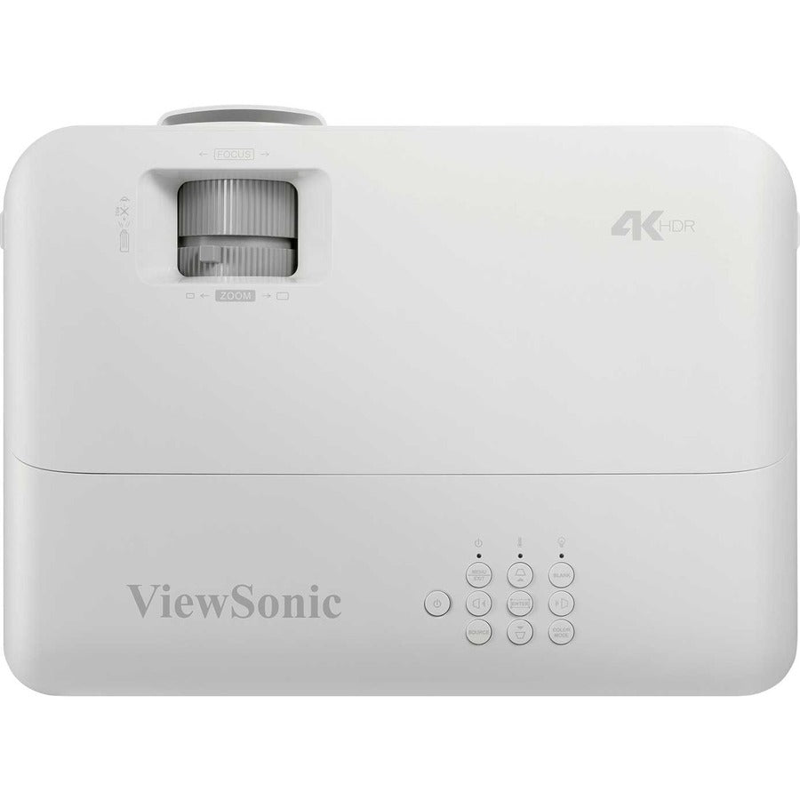 ViewSonic PX748-4K DLP Projector - 16:9 - Ceiling Mountable - White PX748-4K