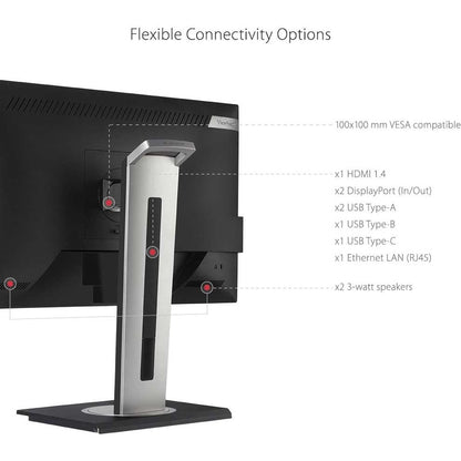 Viewsonic 24" Display, IPS Panel, 1920 x 1080 Resolution VG2456a