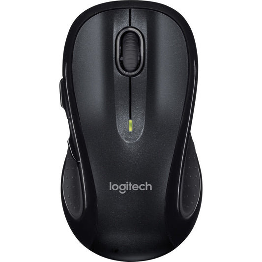 Logitech M510 Wireless Mouse, 2.4 GHz with USB Unifying Receiver, 1000 DPI Laser-Grade Tracking, 7-Buttons, 24-Months Battery Life, PC / Mac / Laptop (Black) 910-001822