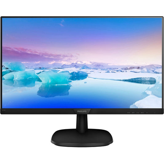 Moniteur LCD Full HD Philips V-line 243V7QJAB - 16:9 - Noir texturé 243V7QJAB