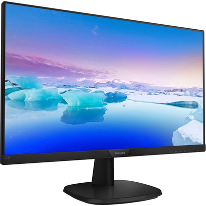 Moniteur LCD Full HD Philips V-line 243V7QJAB - 16:9 - Noir texturé 243V7QJAB