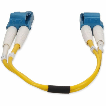 AddOn Fiber Optic Duplex Patch Network Cable ADD-LC-LC-0.15M9SMF