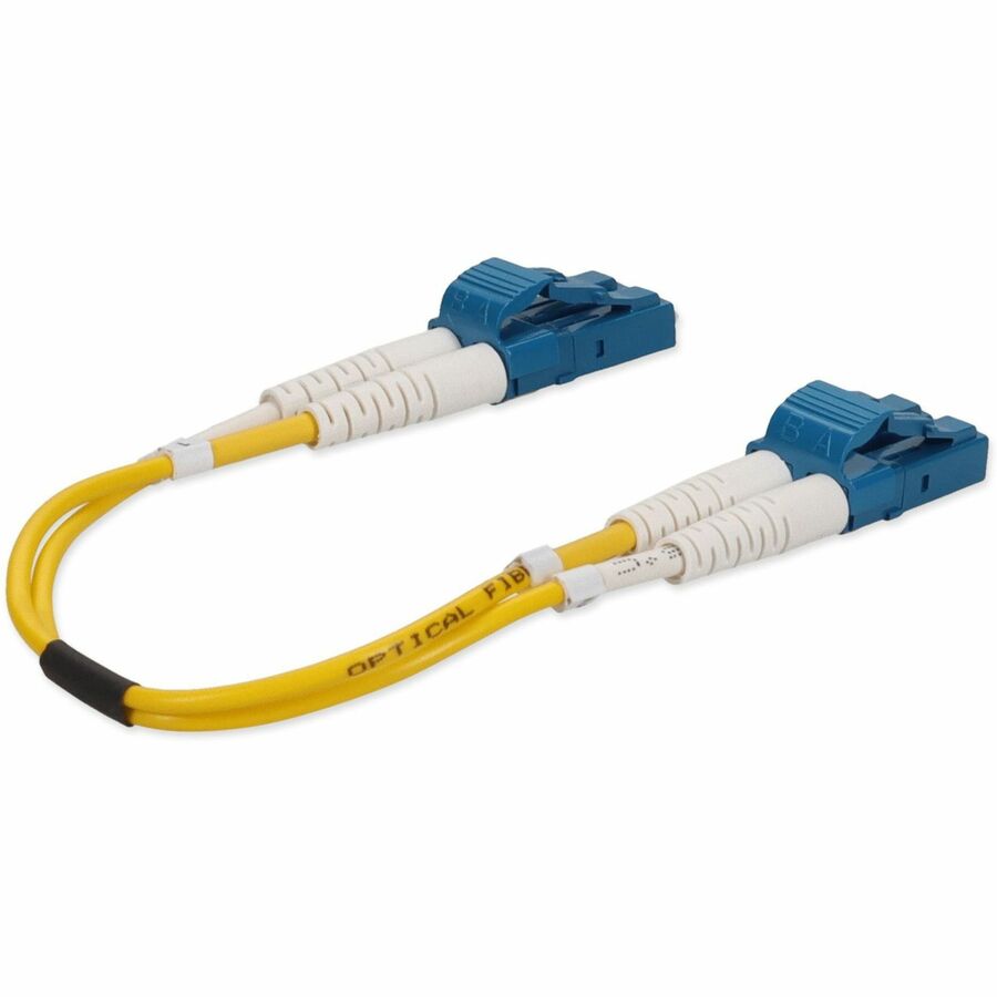 AddOn Fiber Optic Duplex Patch Network Cable ADD-LC-LC-0.15M9SMF