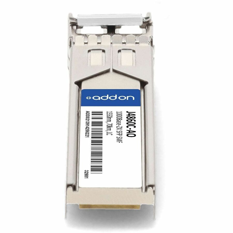 AddOn HP J4860C Compatible 1-Port 1000Base-ZX SFP J4860C-AO