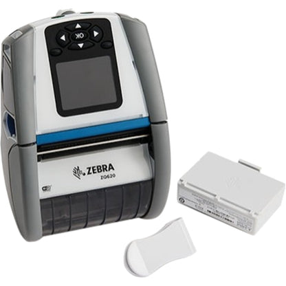 Zebra ZQ620-HC Mobile Direct Thermal Printer - Monochrome - Portable - Receipt Print - USB - Bluetooth - Wireless LAN - Battery Included ZQ62-HUFA000-00