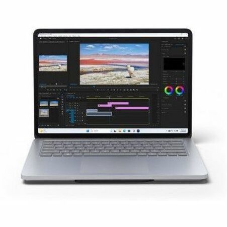 Microsoft Surface Laptop Studio 2 14.4" Touchscreen Convertible (Floating Slider) 2 in 1 Notebook - Intel Core i7 - 16 GB - 512 GB SSD - English, French Keyboard - Platinum YMS-00001