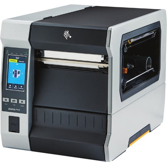 Zebra Zt620 Desktop Thermal Transfer Printer - Monochrome - Label Print - USB - Serial - Bluetooth ZT62063-T110200Z