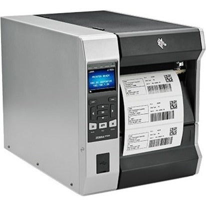 Zebra Zt620 Desktop Thermal Transfer Printer - Monochrome - Label Print - USB - Serial - Bluetooth ZT62063-T110200Z