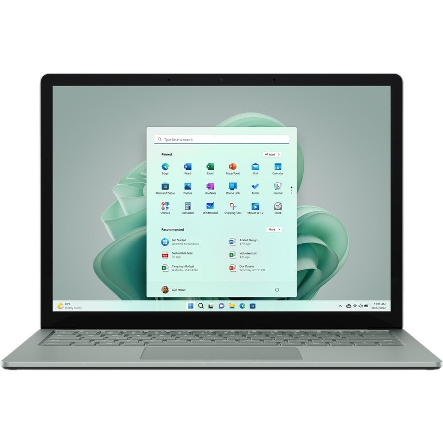 Microsoft Surface Laptop 5 13.5" Touchscreen Notebook - Intel Core i5 12th Gen i5-1245U - Intel Evo Platform - 16 GB - 512 GB SSD - Green R8P-00048