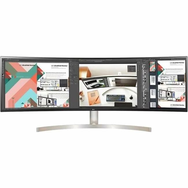 LG Ultrawide 49WL95C-WY 49" Class Dual Quad HD (DQHD) Curved Screen LED Monitor - 32:9 49WL95C-WY