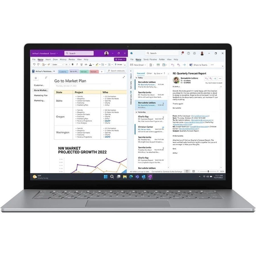 Microsoft Surface Laptop 5 13.5" Touchscreen Notebook - Intel Core i5 - Intel Evo Platform - 8 GB - 512 GB SSD - English Keyboard - Platinum R1U-00001