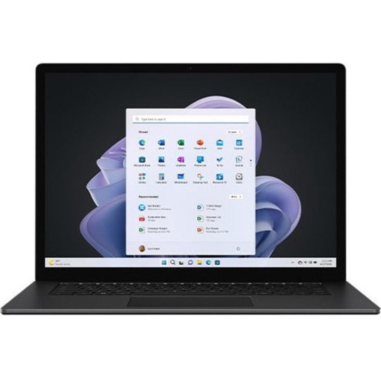 Microsoft Surface Laptop 5 13.5" Touchscreen Notebook - Intel Core i5 - 8 GB - 512 GB SSD - English, French Keyboard - Matte Black R1U-00025