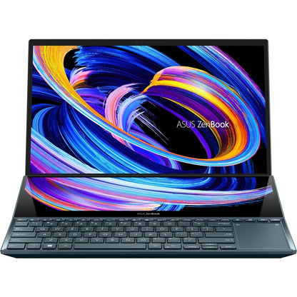 Asus ZenBook Pro Duo 15 UX582 UX582LR-XS74T 15.6" Touchscreen Notebook - 4K UHD - Intel Core i7 10th Gen i7-10870H - 16 GB - 1 TB SSD - Celestial Blue UX582LR-XS74T