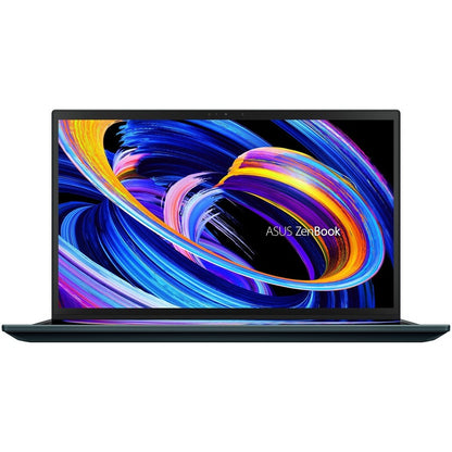 Asus ZenBook Pro Duo 15 UX582 UX582LR-XS74T 15.6" Touchscreen Notebook - 4K UHD - Intel Core i7 10th Gen i7-10870H - 16 GB - 1 TB SSD - Celestial Blue UX582LR-XS74T