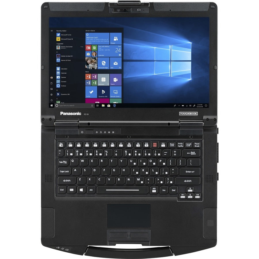 Ordinateur portable Panasonic TOUGHBOOK FZ-55 FZ55F271MKM 14" à écran tactile - Full HD - Intel Core i5 11e génération i5-1145G7 - Technologie vPro - 16 Go - SSD 512 Go FZ55F271MKM